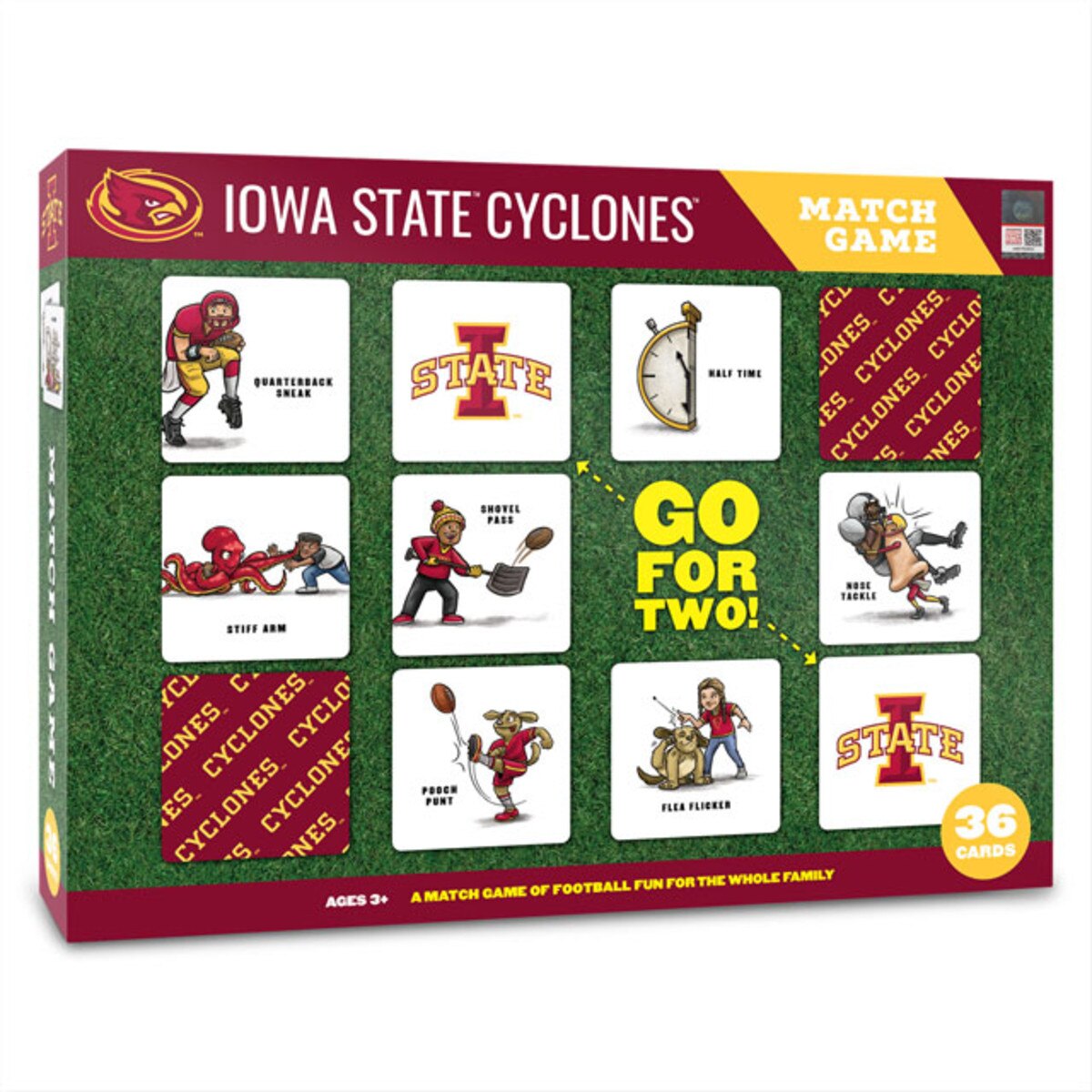 Iowa State Cyclones Memory Match Game
